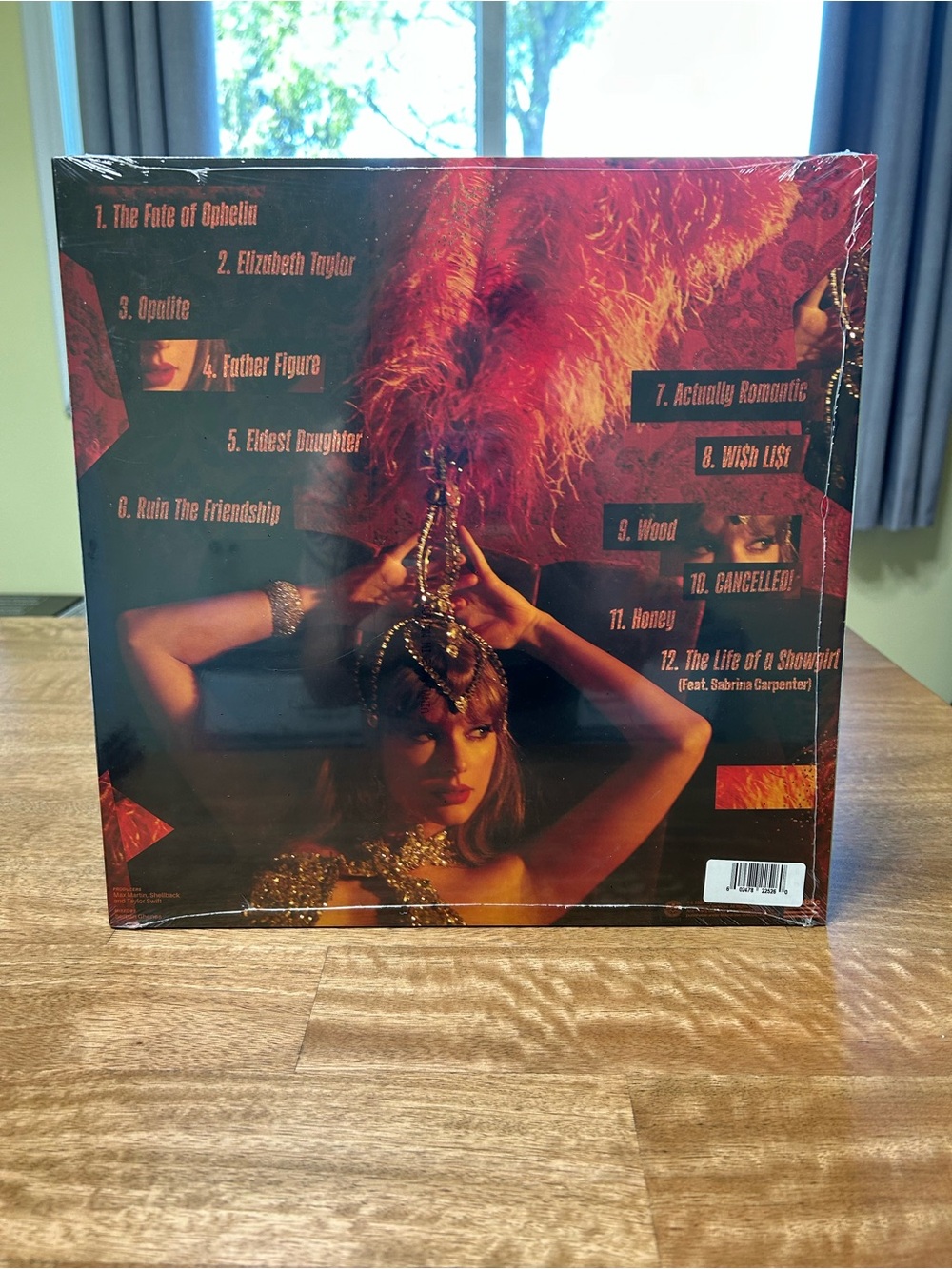 Taylor Swift "The Life of a Showgirl" Album Art Print - Portofino Orange Version - Picture 2 of 2
